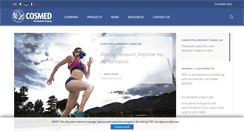 Desktop Screenshot of cosmed.com